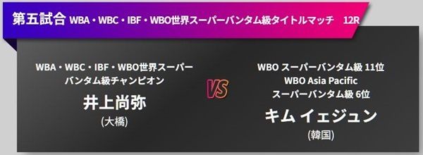 1/24まで！井上尚弥の勝敗予想が当たると、500万dポイント山分け！第2弾キャンペーン！