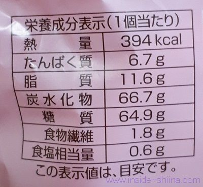 ファミマ いちご果肉入りホイップのメロンパンのカロリーと糖質