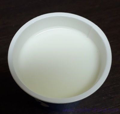 明治 LG21ヨーグルト低脂肪の見た目