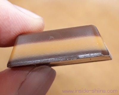 DARS ガナッシュ仕立て オレンジの見た目