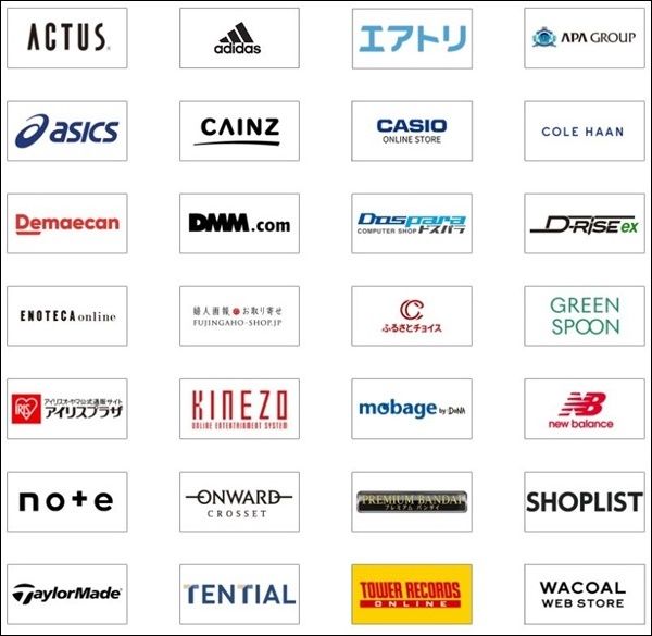 Amazonギフトカード大還元祭の参加店舗