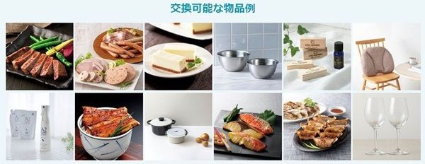 株主パスポートのポイントは物品交換に使える！