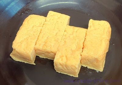 ローソン 切れてるだし巻玉子の見た目