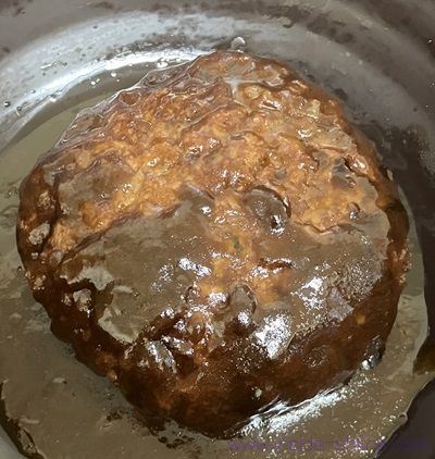 ローソン 肉厚！ビーフハンバーグの見た目