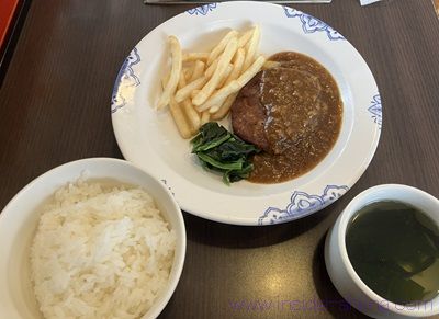 バーミヤン ハンバーグ麻婆ランチ