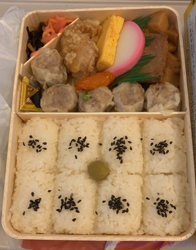 崎陽軒 シウマイ弁当の見た目