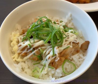 バーミヤン 中華ミックスフライランチのチャ―マヨ丼