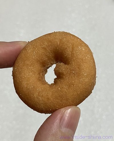 ローソン たまごとミルクのドーナツの見た目