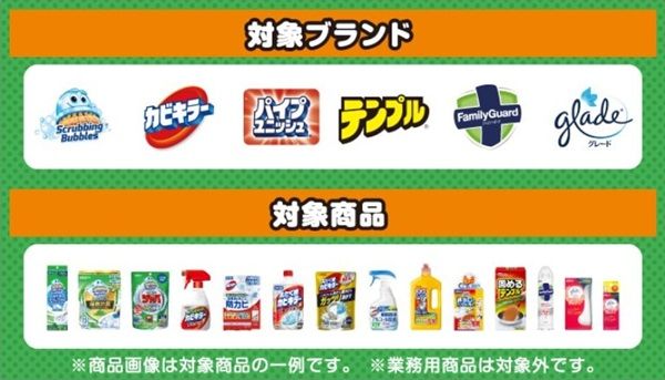 ジョンソンの対象商品