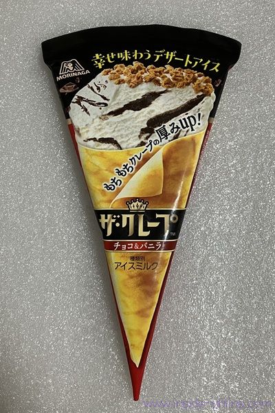 森永製菓 ザ・クレープ チョコ&バニラ
