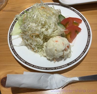 コメダ珈琲店 ミニサラダ