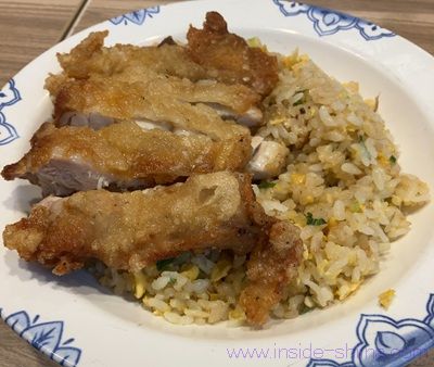 バーミヤン 台湾大からあげチャーハンのカロリーと糖質