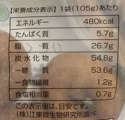 ファミマ 練乳はちみつドーナツのカロリーと糖質
