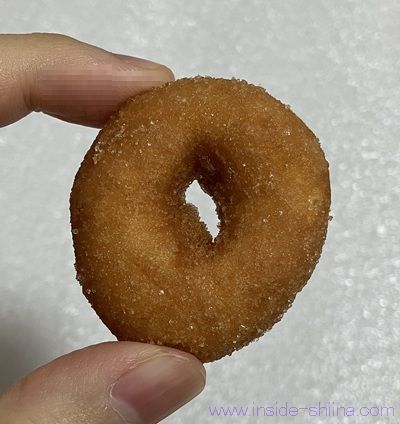 ファミマ 練乳はちみつドーナツの見た目