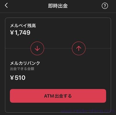メルカリの売上金を出金するときの手数料200円を無料にする方法！