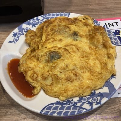 バーミヤン 豚の角煮と牡蠣オムレツのカロリーと糖質