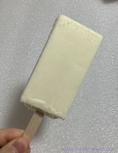 kiri クリームチーズアイスの見た目
