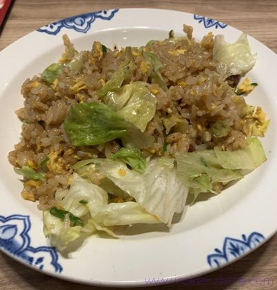バーミヤン レタスチャーハンのカロリーと糖質