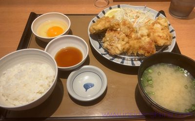 やよい軒 大分とり天定食