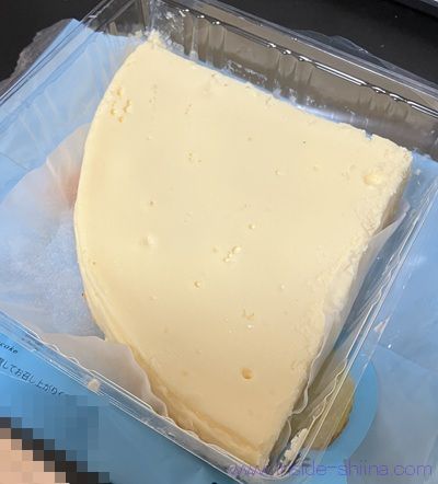 セブンイレブン かじるニューヨークチーズケーキの見た目