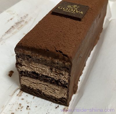 ゴディバ チョコレートケーキはうまい?まずい?味の感想(口コミ)は!