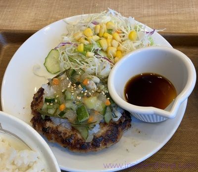 松屋 やたら和風ハンバーグ定食のカロリーと糖質