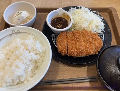 松のや 味噌ロースかつ定食