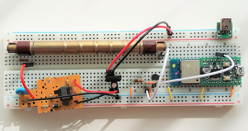 昔作ったガイガーカウンターをESP8266とBlynkでIoT化する - 知的