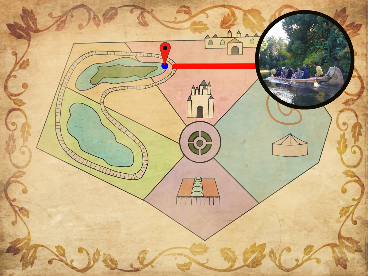 ディズニーランドを古地図で楽しむ - インターネット性善説ドラゴンの 