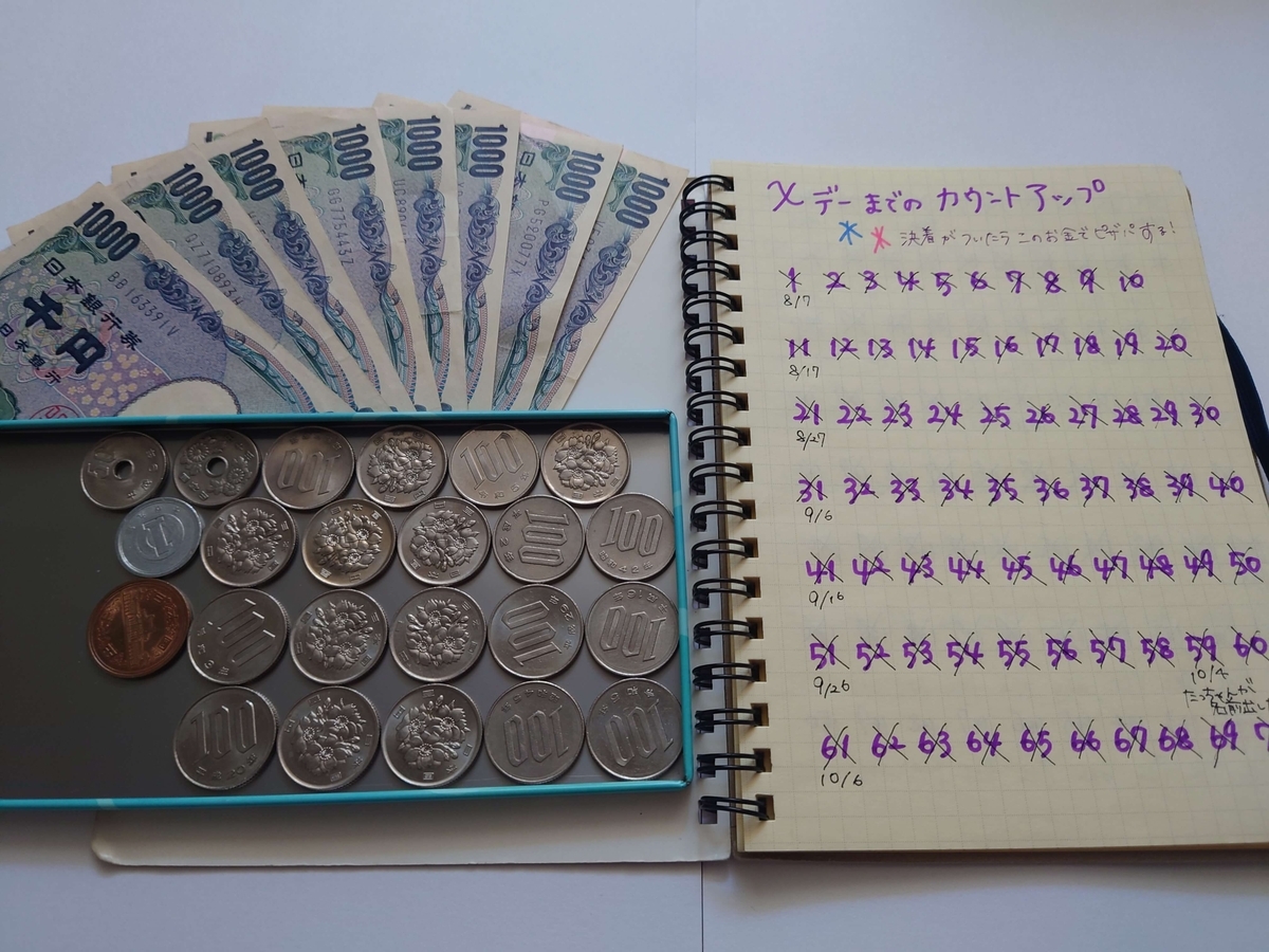 中丸貯金141日目