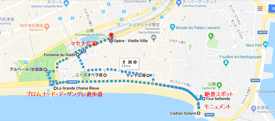 パリからtgvで南仏へ カンヌ ニース エズ モナコ観光 Ippo San S Diary