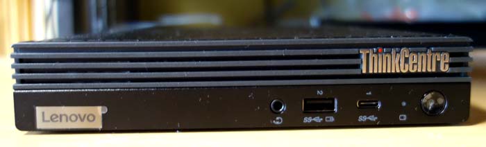 ミニPC（Lenovo：ThinkCentre M75q Tiny Gen2）とノートPC（HP 15