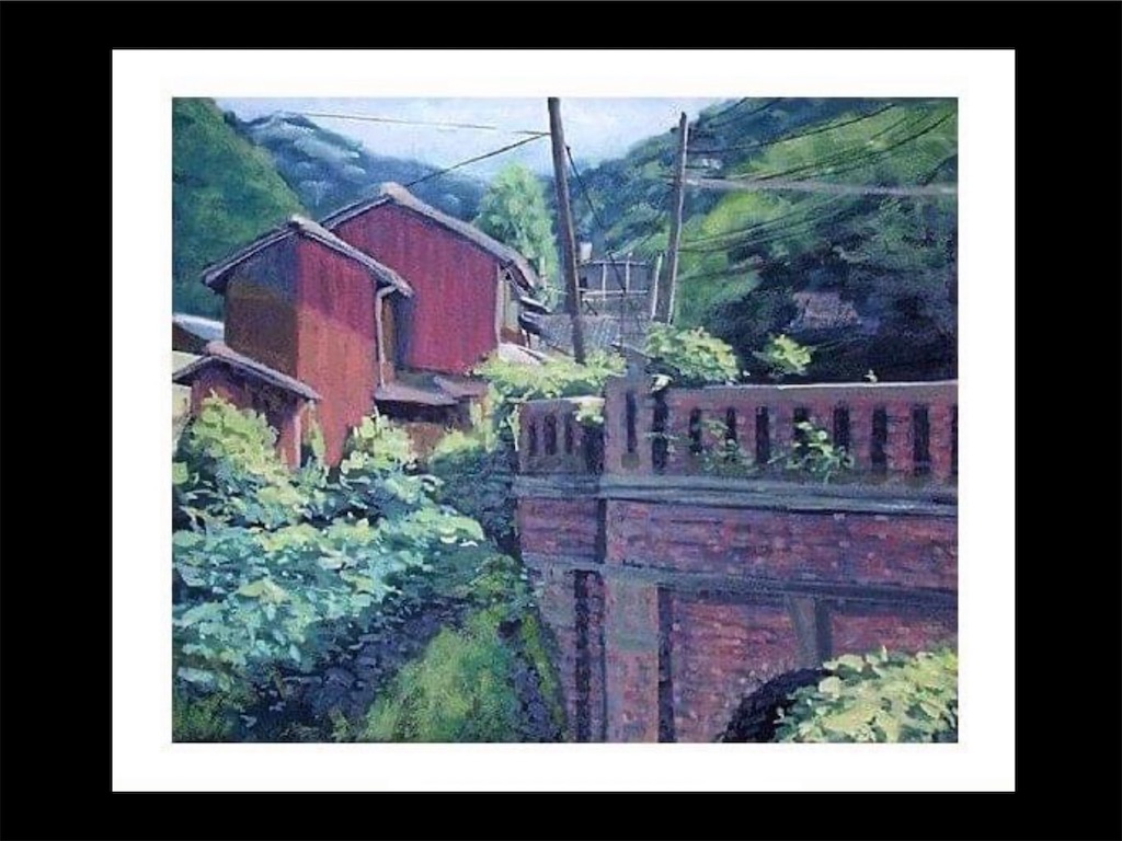 ガッシュの風景画 - アトリエ青 Atelier Blue