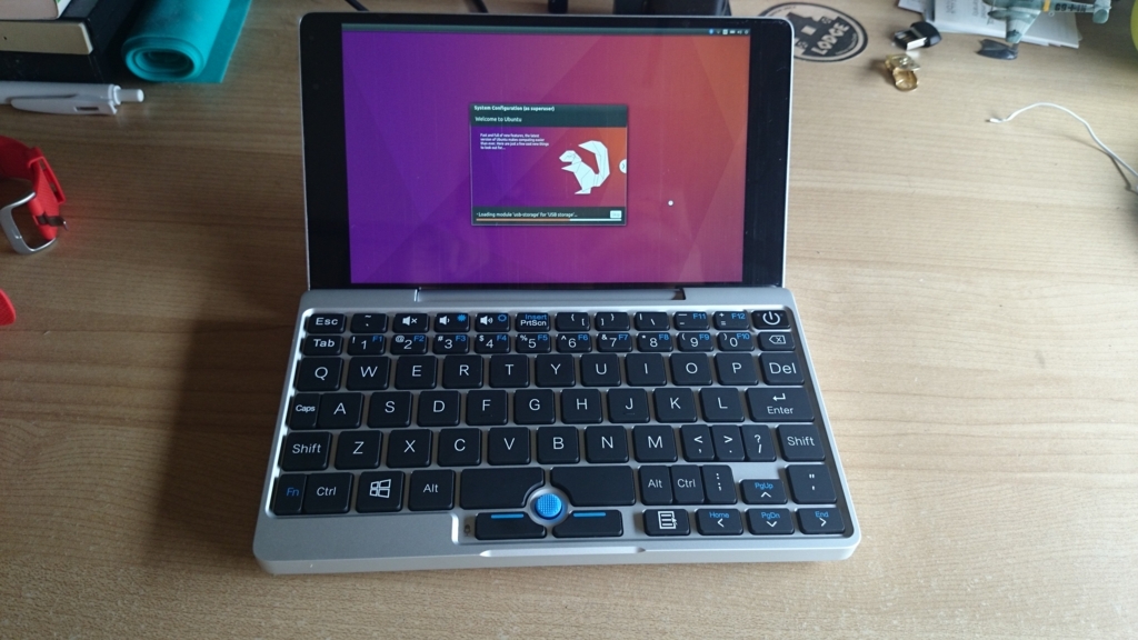 GPD Pocket Ubuntu版が届いた - Runner in the High