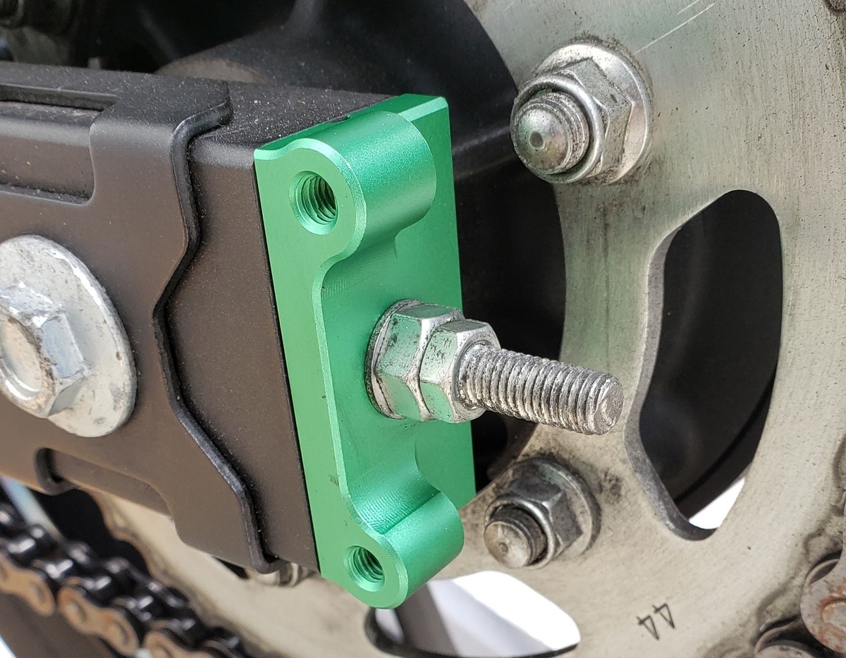 Ninja250】トリックスター レーシングスタンドフック取り付け - i-VEDA 