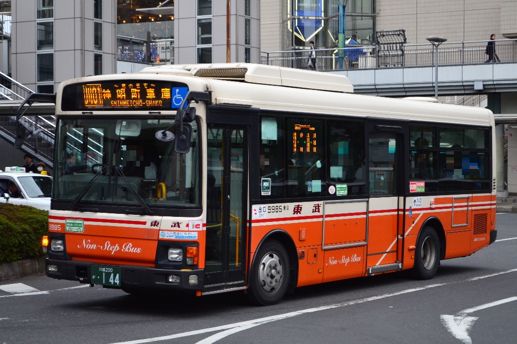 東武バスウエスト 9985号車 前略 バスについて