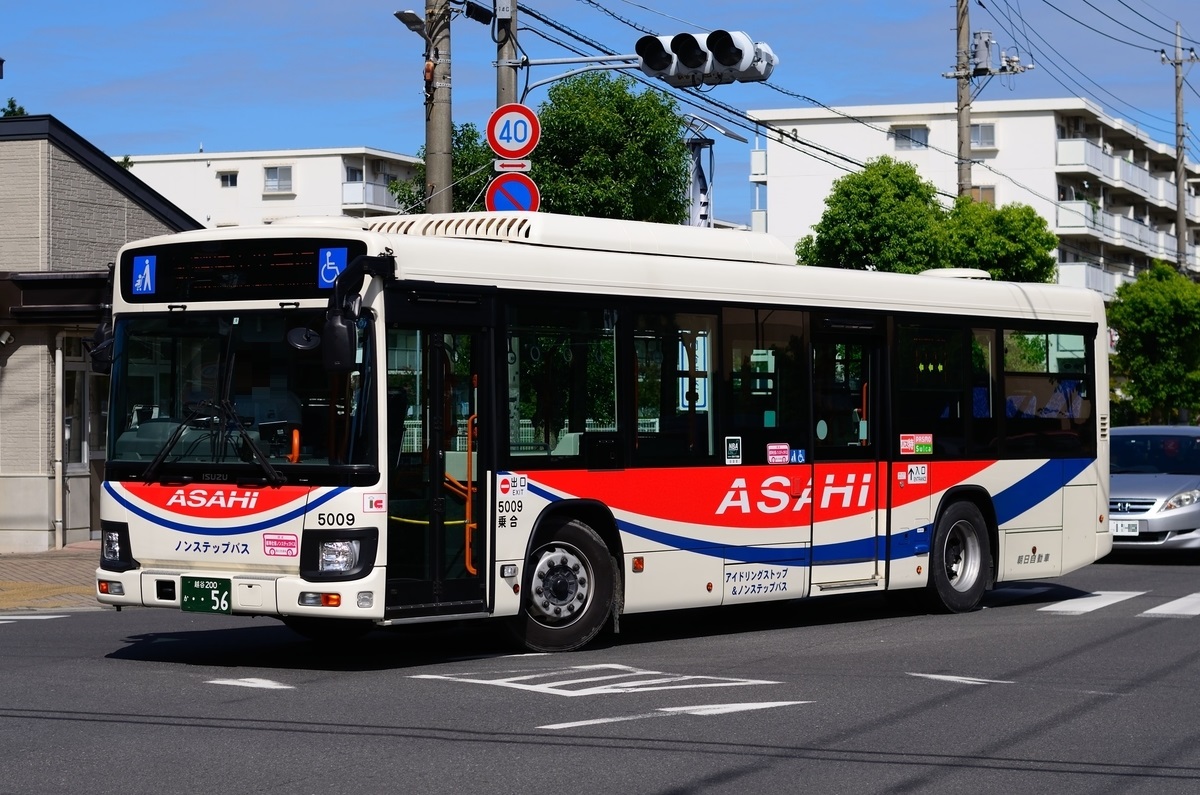 朝日自動車 5009 前略 バスについて