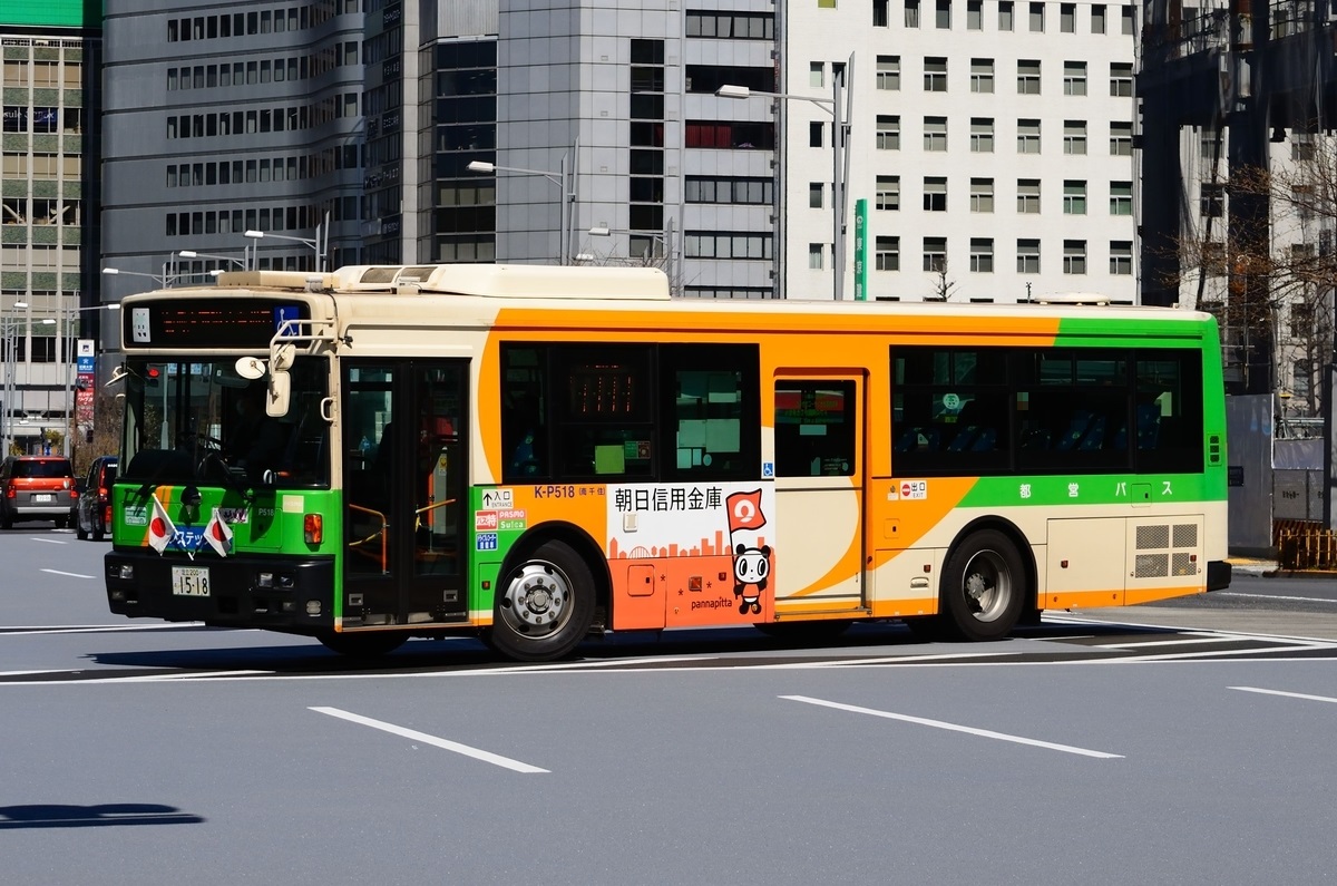 東京都交通局 K P518 前略 バスについて