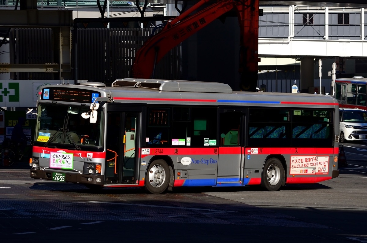 東急バス (東急トランセ) A8744 - 前略～バスについて…