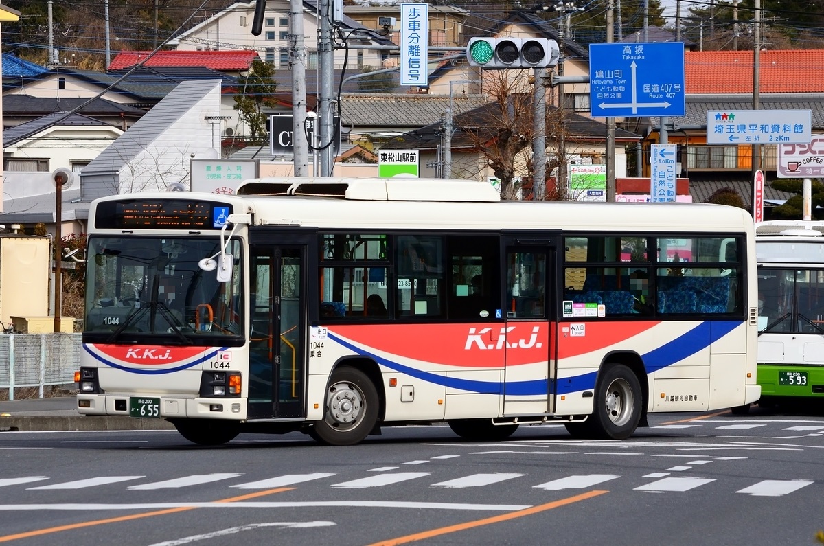越川 川越観光自動車 1044 - 前略～バスについて…