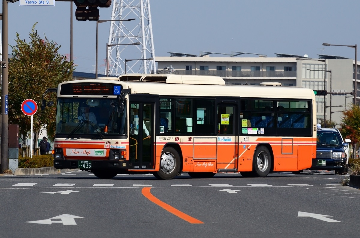東武バスセントラル 9832 - 前略～バスについて…