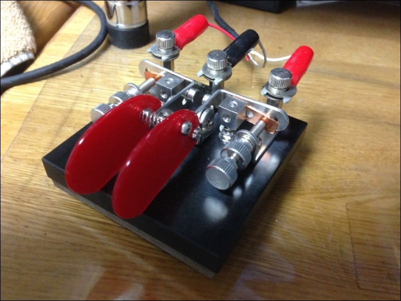 Bencher JA-1 パドル 電鍵 ベンチャー JA-1 複式電鍵 パドル Bencher