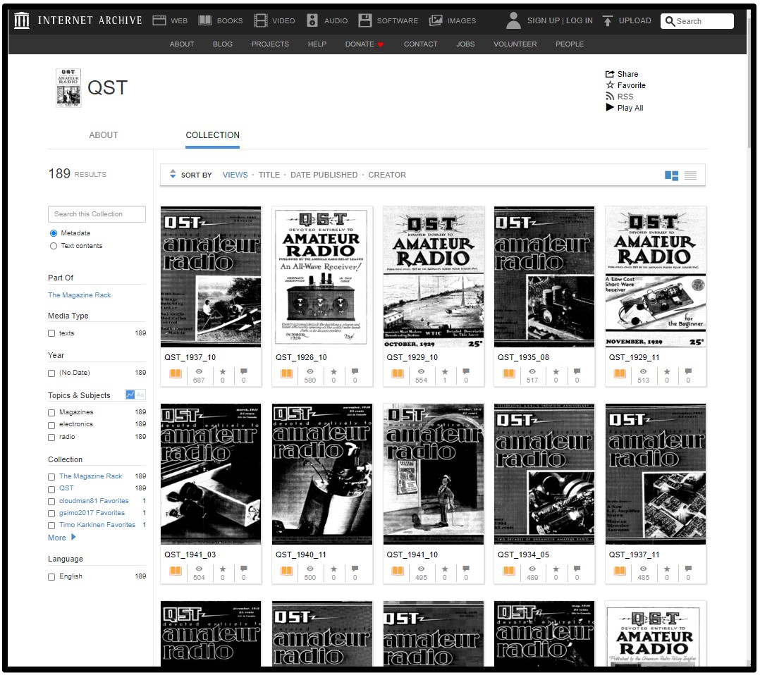 海外広告雑誌ARCHIVE　10冊 海外ハム雑誌のバックナンバーをむさぼり読む - JH1LHVの雑記帳