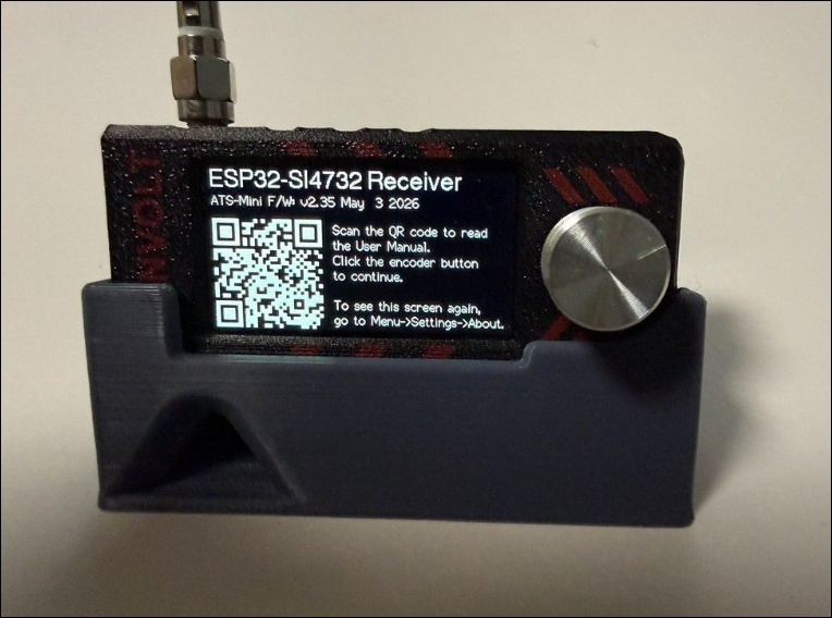 Mini Si4732（ATS-Mini）Firmware Update v2.35 - JH1LHVの雑記帳