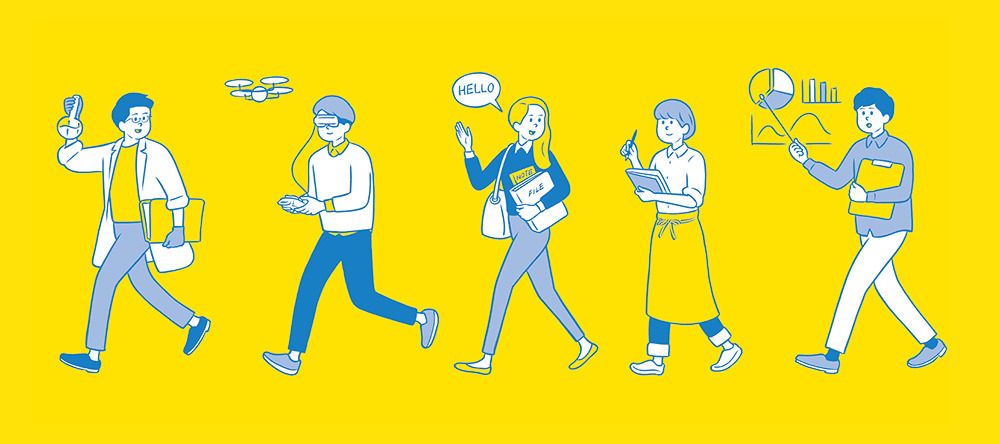 キレイな線画がオシャレ シンプル線画のイラストレーター Design Aresore
