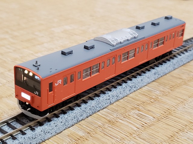 模型】Tomix201系(中央線•分割編成)入線と考察 (レビューもどき