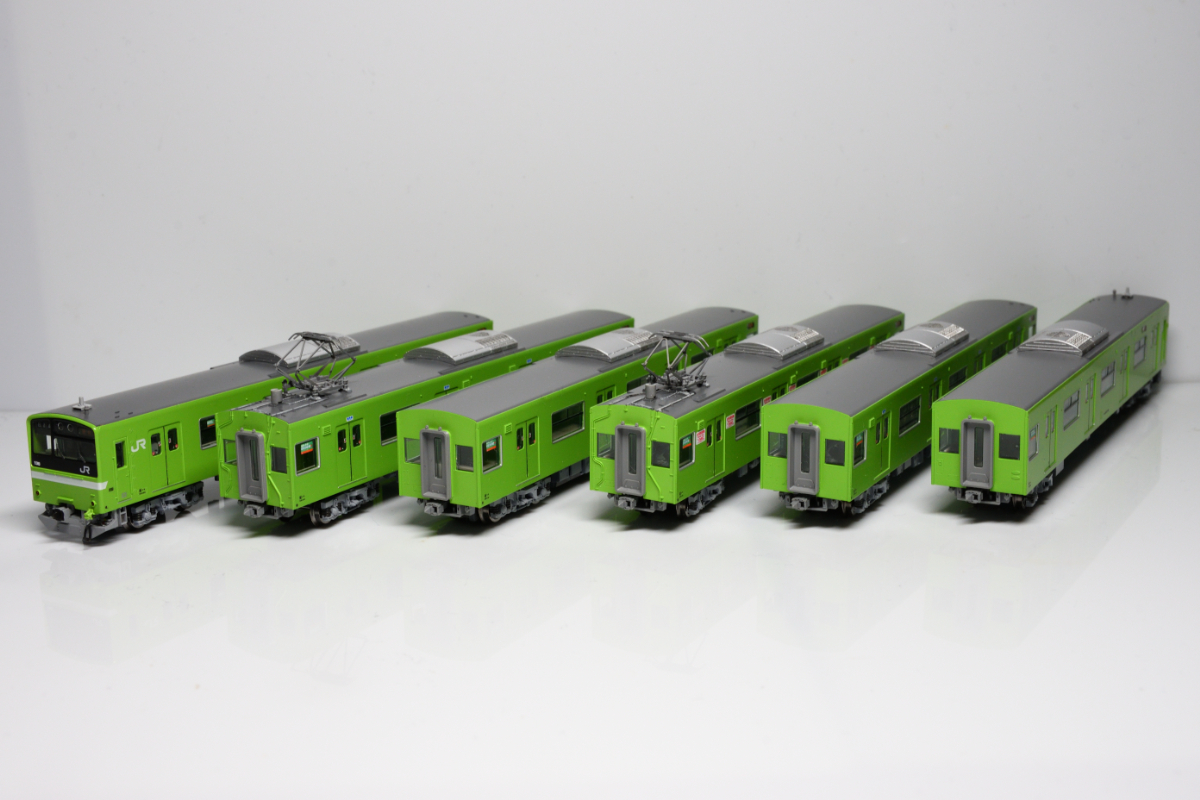 模型】Tomix 201系 ND612編成の製作 - 中央快速書庫