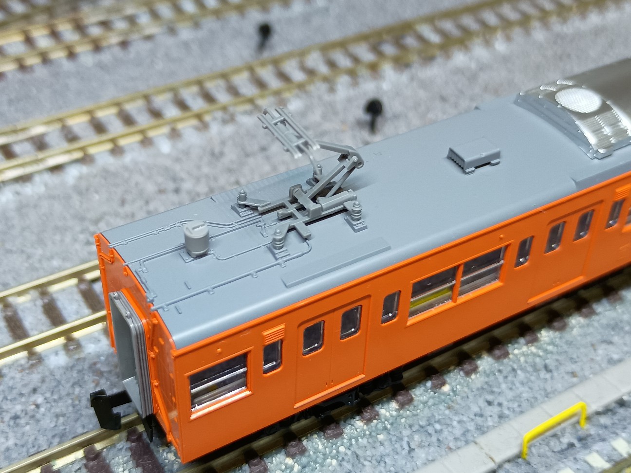 模型】Tomix 98862 JR 201系通勤電車(中央線・貫通編成) 入線