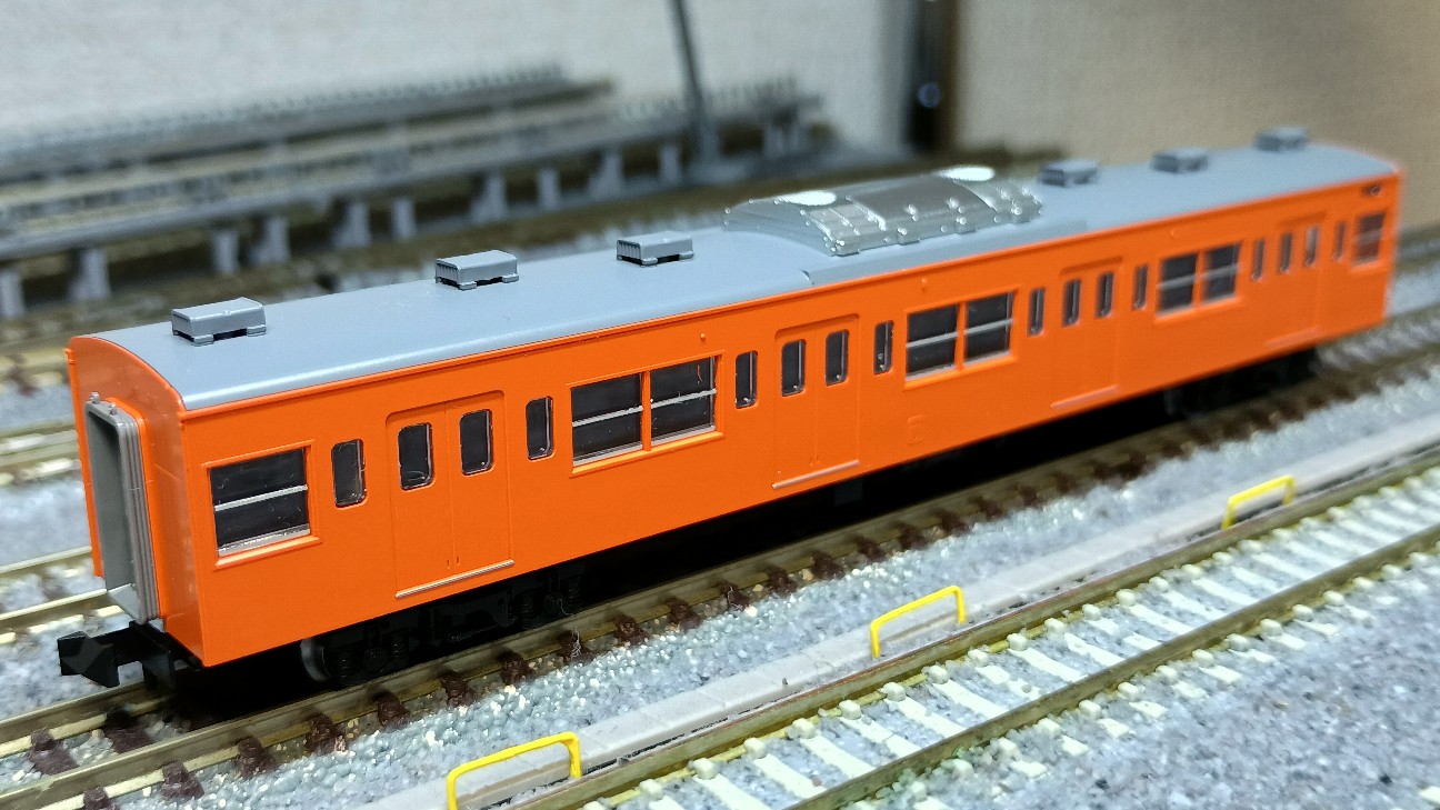 模型】Tomix 98862 JR 201系通勤電車(中央線・貫通編成) 入線
