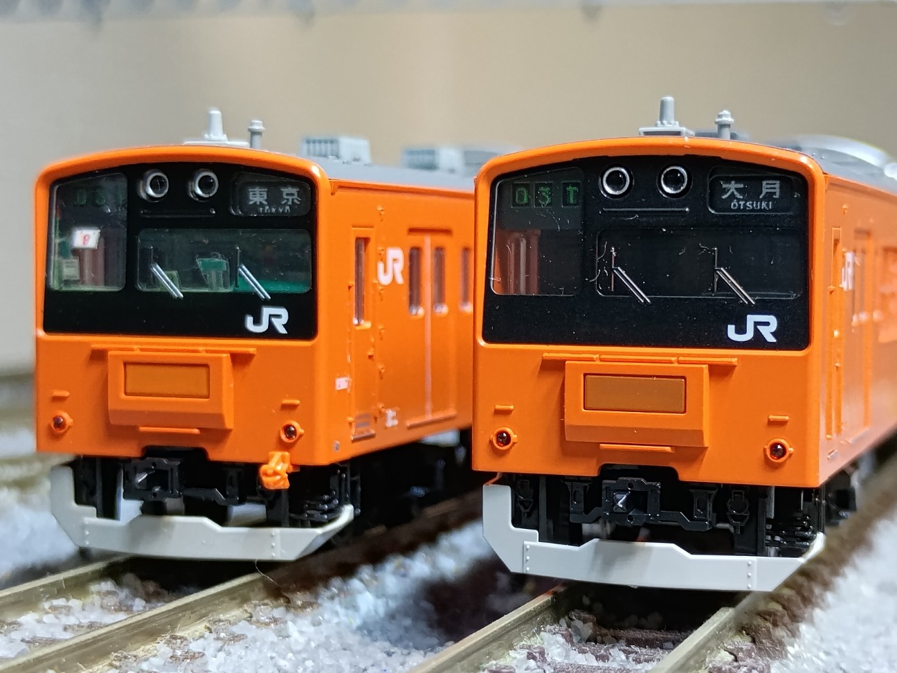 杉本様 模型】Tomix 98862 JR 201系通勤電車(中央線・貫通編成) 入線